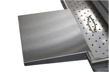 Edelstahl Grill-Ablage für Mangal – 300x300 mm